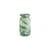 Vaso Splash Roll Neck Small vetro verde / Ø 11,3 x H 20,5 cm - Fatto a mano - Hay