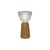 Swiing LED Wireless rechargeable outdoor lamp metal yellow / H 20 cm - Fermob