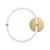 Applique Unseen LED - O plastique blanc / Ø 34 cm - Petite Friture