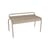 Banc empilable Luxembourg métal beige / Compact - 2 places / L 90 cm - Fermob