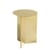 Beistelltisch Slit Metal gold metall / Hoch - Ø 35 X H 47 cm - Hay