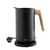 Bouilloire électrique Nordic Kitchen métal noir bois naturel / 1,5 L - Acier & chêne - Eva Trio