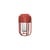 Outdoor-Solarlampe Light N°1 metall rot / LED - Inklusive Induktionsladegerät - Houe