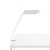 Schreibtischlampe Apex Desck Clip metall weiß / Sockel für Schraubstock – schwenkbar / H 43 cm - Hay