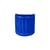 Magna Graecia - Dorico Wall vase ceramic blue / L 25 x H 25 cm - Terracotta - Seletti
