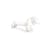 Banc Attackle! plastique blanc / L 195 cm - 2 places - Fatboy