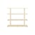Étagère Coloured Wood Noon bois blanc / L 118 x H 107 cm - NOBODINOZ