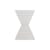Hocker Prince OhOh plastikmaterial weiß / Philippe Starck - Kartell