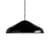 Pao Large Pendant metal black / Ø 47 cm - Steel - Hay