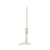 Portacandela Drip Large metallo bianco / H 25 cm - Pols Potten