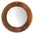 All Saints Wall mirror plastic material brown / Ø 78 cm - Kartell