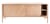 Buffet Marius bois naturel / L 155 x H 65 cm - Hartô