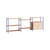 Etagère Shelving System – s.85.3.B / L 239 x H 85 x Prof. 35 cm - MOEBE