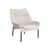 Fauteuil lounge O2 tissu beige - Hay