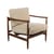 Fauteuil rembourré Todd tissu bois beige / Tissu bouclé - POLSPOTTEN