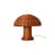 Lampada da tavolo Rattan fibre marrone / Ø 34 x H 30 cm - HK LIVING
