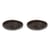 Piattino sottotazza pour tasse à espresso La Mère ceramica marrone / Set di 2 - Serax