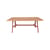 So'O Rectangular table wood orange / 180 x 90 cm - 6 to 8 people - Fermob