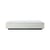 Table basse Mirror Block verre blanc / 80 x 120 x H 22 cm - HK LIVING