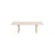Tavolino Noon legno bianco / 118 x 58 cm - NOBODINOZ