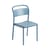 Chaise empilable Linear métal bleu - Muuto