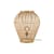 Lampada da posa Tuvalu Large fibre beige legno naturale / Bambù - H 70 cm - GOOD&MOJO