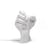 Lampada da tavolo With Me ceramica bianco / Porcellana - H 32 cm - Seletti
