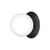 Outdoor-Wandleuchte Liila 1 OUTDOOR metall schwarz / Deckenleuchte - NUURA