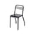 Sedia UD metallo nero / Ripubblicato nel 1958 - Tolix