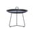 Table basse Eyelet Medium métal noir / Ø 57,5 x H 41 cm - Houe