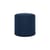 Pouf Folk Grand tissu bleu / Ø 40 x H 40 cm - NOO.MA