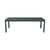 Ribambelle Medium Extending table metal grey black / L 149 to 234 cm - 6 to 10 people - Fermob