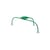 Allunaggio Stool metal green / Castiglioni, 1965 - L 152 cm - Zanotta