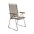 Fauteuil Click Position plastique beige / Dossier réglable - Houe