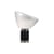 Lampe de table Taccia LED Small verre noir /  H 48 cm - Castiglioni, 1962 - Flos