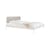 Lit double Eton / Avec tête de lit - Pour matelas 140 x 200 cm - Sommier inclus - NOO.MA