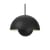 Suspension FlowerPot VP1 métal noir / Ø 23 cm - By Verner Panton, 1969 - &tradition