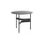 Table basse Shim métal noir / Ø 54 x H 44 cm - Hay