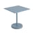 Table carrée Linear Café métal bleu / 70 x 70 cm - Muuto