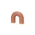 Bougie Bend cire rose / L 16,5 x H 14,5 cm - 2 mèches - BROSTE COPENHAGEN