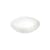 Chubby Low Coffee table plastic material white / Pouf - 85 x 75 x H 30 cm - Slide