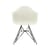 Fauteuil RE DAR - Eames Plastic Armchair / (1950) - Pieds noirs / Recyclé - Vitra