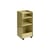 Servierwagen auf Rollen Folded Tall metall grün / Aufgeklappt – H 83,7 cm - Muuto