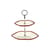 Serviteur Les Objets Mouleversants céramique rouge / 2 plateaux - Serax