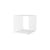 Panton Wire Single Cube Shelf metal white / 34.8 x H 34.8 x D 34.8 cm - Verner Panton, 1971 - MONTANA
