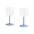 Set de 2 verres à vin Tint - Hay
