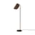 Lampada a stelo Wing metallo marrone / Orientabile - Audo Copenhagen