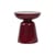 Cersei End table composite material red / Stool - Ø 40 x H 44 cm - NV GALLERY