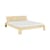Doppelbett Layers Headboard holz natur / Für Matratze 180 x 200 cm - Mit Bettkopf & Ablagemöglichkeiten - KARUP