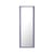 Arced Wall mirror wood purple / 170 x 61 cm - Muuto
